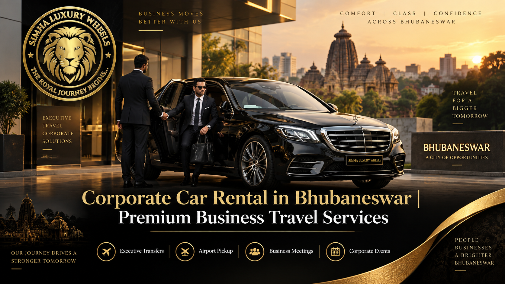 Corporate Car Rental in Bhubaneswar | Premium Business Travel Services